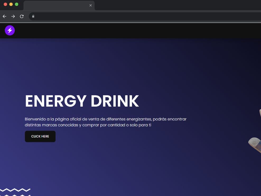 Photo of the project: ZZombie Energy Landing Page